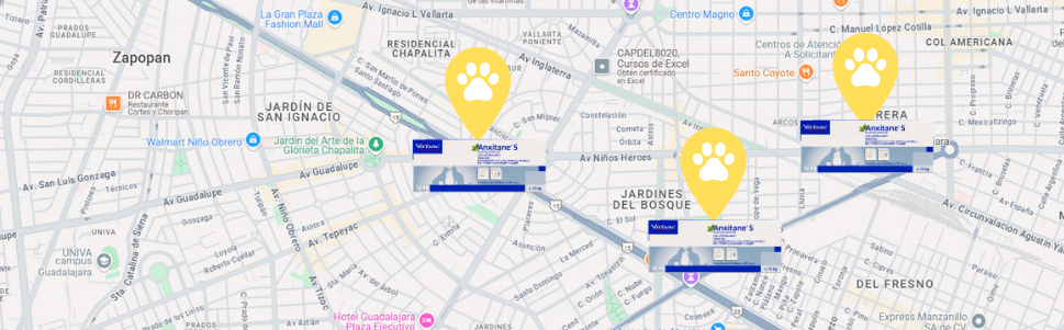 Encuentra el producto en la clínica veterinaria más cercana